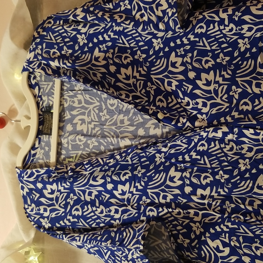 Pendleton Floral Lightweight Tunic - image 7